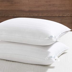 Downluxe Down Alternative Pillows King Set of 2 White 20x36"